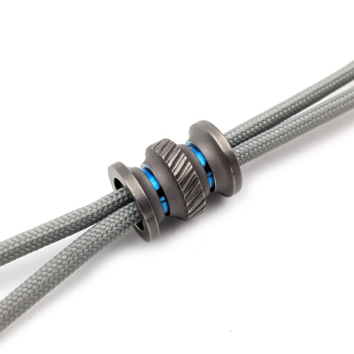 Titanium Gear Design - "Pillar Ridge" Bead Grey/Blue – Bild 2