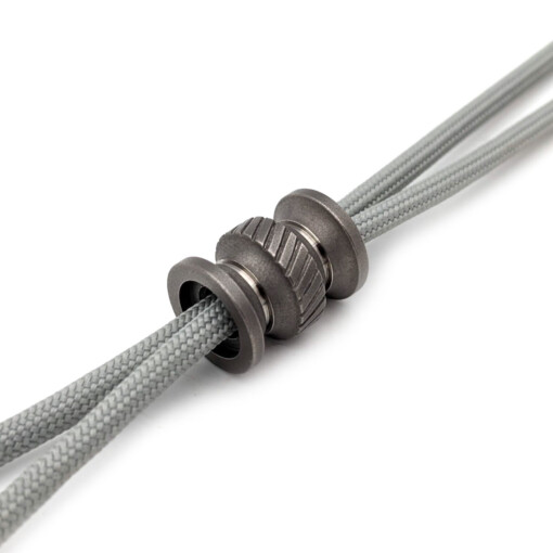Titanium Gear Design - "Pillar Ridge" Bead Grey – Bild 2
