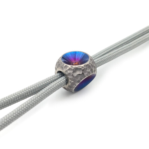 Titanium Gear Design - "Three Eyed Meteor Sphere" Grey/Blue/Purple – Bild 2