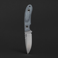 TRC Knives - Kosmos, Black Canvas Micarta, Kydex