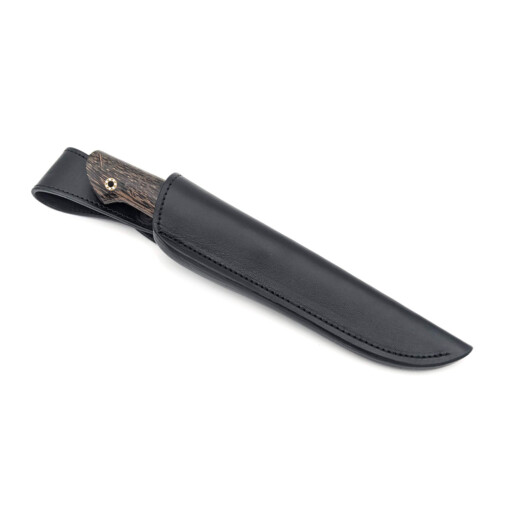 Uldanov - Damast Jagdmesser, Schmuck-Pin Jägermotiv – Bild 7