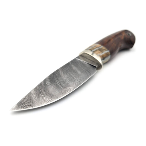 Uldanov - Damast Jagdmesser, Wüsteneisenholz – Bild 3