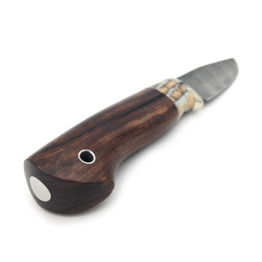 Uldanov - Damast Jagdmesser, Wüsteneisenholz – Bild 5
