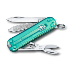 Victorinox - Classic SD Tropical Surf transparent, Geschenkschachtel