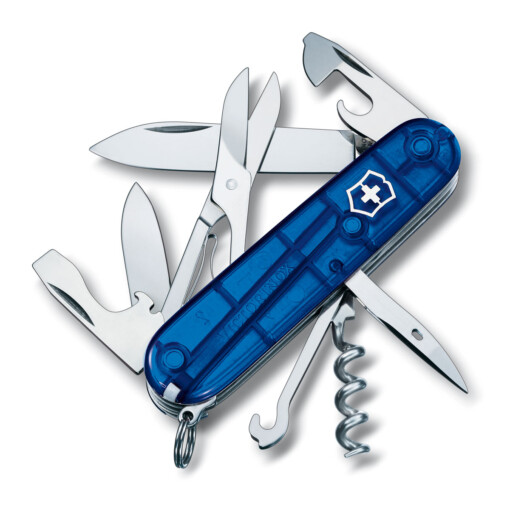 Victorinox - Climber, blau transparent