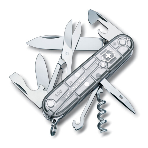 Victorinox - Climber, silber transparent