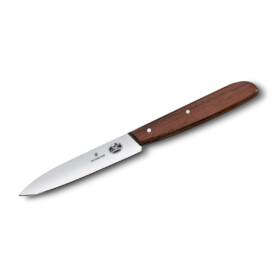 Victorinox - Wood Gemüsemesser 10 cm, glatt, spitz, Kiefer