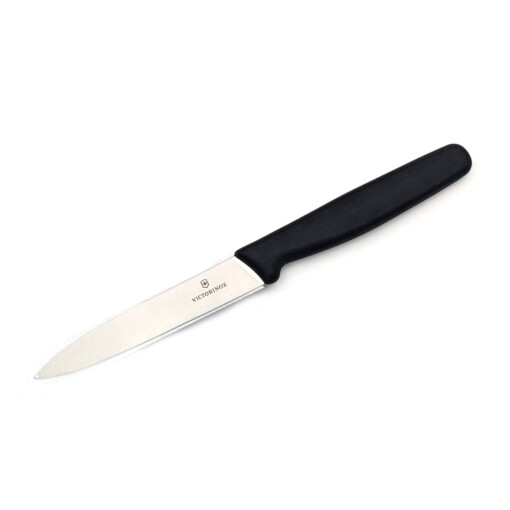 Victorinox - Gemüsemesser 10 cm glatt, schwarz
