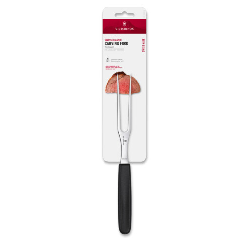 Victorinox - Tranchiergabel 15 cm, schwarz – Bild 2