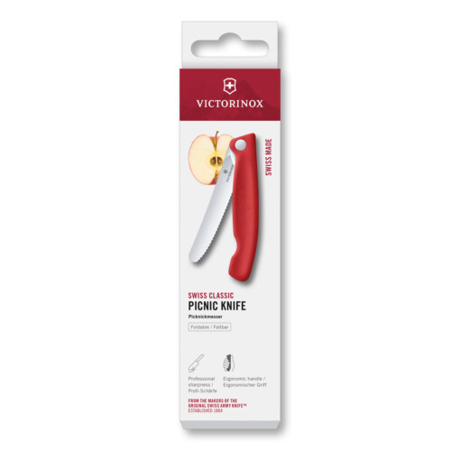 Victorinox - Swiss Classic Picknick Messer 11 cm, rot – Bild 4