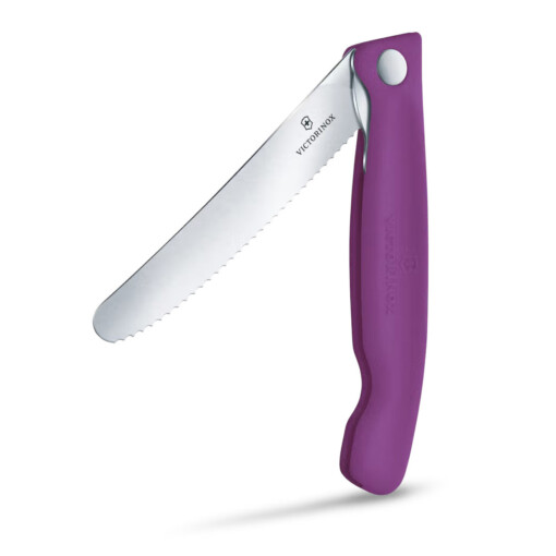 Victorinox - Swiss Classic Picknick Messer 11 cm, violett – Bild 2