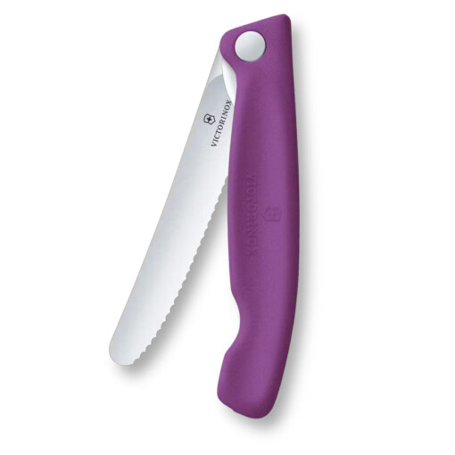 Victorinox - Swiss Classic Picknick Messer 11 cm, violett – Bild 3