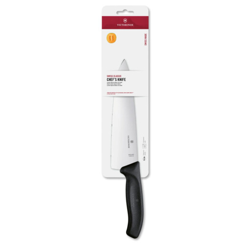 Victorinox - Swiss Classic Kochmesser 20 cm, gerade, schwarz – Bild 2