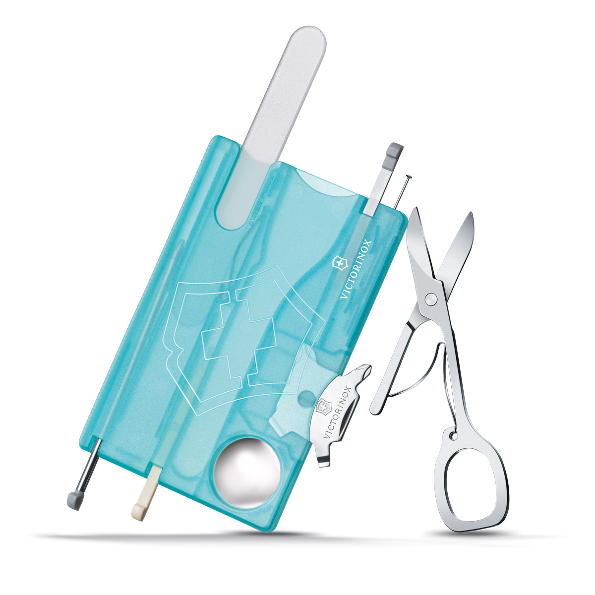 Victorinox - Swiss Card Nailcare, eisblau transluzent – Bild 2