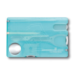 Victorinox - Swiss Card Nailcare, eisblau transluzent
