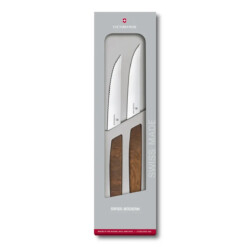 Alternative view of Victorinox - Swiss Modern Steakmesser Set 2-teilig 12 cm, Welle, Nussbaum