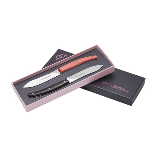 Viper - Costata Ebenholz und Pink Ivory Steakmesser Set - VT7502/LL