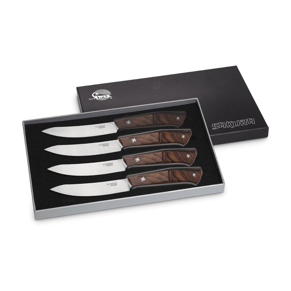 Viper - Sakura Series Steakmesser Set 4-teilig, Zirikote - VT7506/04ZI – Bild 2