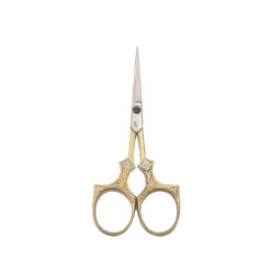 Wasa - Stickschere, Halme + Augen vergoldet, 3½ Zoll