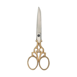 Wasa - Nähschere, Halme + Augen vergoldet, 6 Zoll