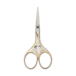 Wasa - Kreuzschere, Halme + Augen vergoldet, 3½ Zoll