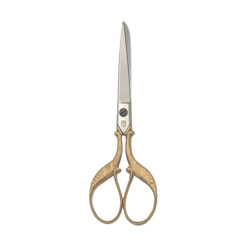 Wasa - Nähschere, Halme + Augen vergoldet, 5½ Zoll