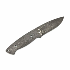 ZZOSS - Damast Messerklinge Jagdmesser "Jäger", 9 cm